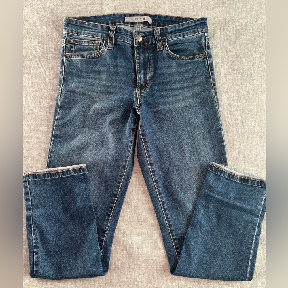Joe's Jeans Dark Blue Straight Leg Denim